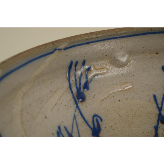 Ceramic Scandinavian Studio Ceramic Bowl, 1960s For Sale - Image 7 of 9