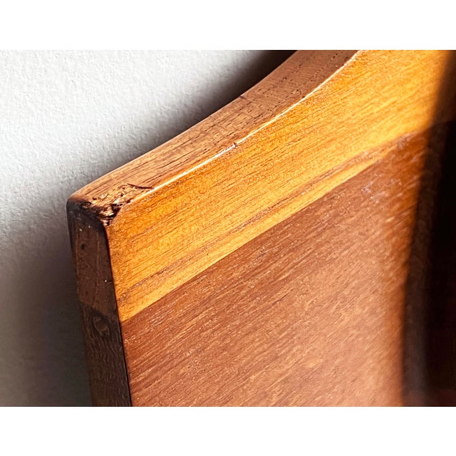Brown Monumental Danish Modern Teak Cocktail Serving Tray by Jens Quistgaard for Dansk For Sale - Image 8 of 10