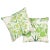 Contemporary Schumacher Citrus Garden Indoor/Outdoor 18" Pillow in Leaf For Sale - Image 3 of 5