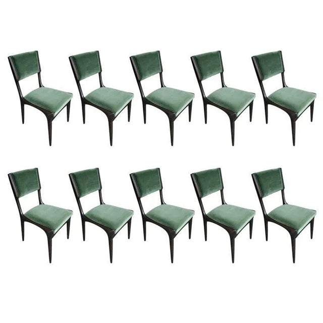 Carlo de Carli Chairs - Set of 10 For Sale - Image 9 of 9