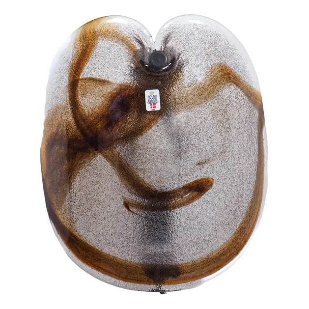 Glass Wall Lamp by Per Lütken for Holmegaard, 1970s For Sale