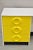 Vintage Broyhill Premier Yellow Molded Plastic Space Age Joe Colombo Style 3 Drawer Desk. Circa 1970s. Measurements: 30.5"...