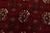 Red Baloch Runner 4’11” X 14’9” Red Wool Vintage Tribal Hand-Knotted Oriental Rug For Sale - Image 8 of 14