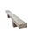 Not Yet Made - Made To Order Monumental Teak Wood Bench, Modern Organic, Bleached Finish For Sale - Image 5 of 10