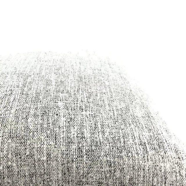 Contemporary Stroheim Amatola in the Color Salt White and Black Woven Pillow Cover - 20" X 20" For Sale - Image 3 of 6