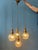Vintge Glass Cascade Pendant Lamp from Hustadt Leuchten For Sale - Image 4 of 11