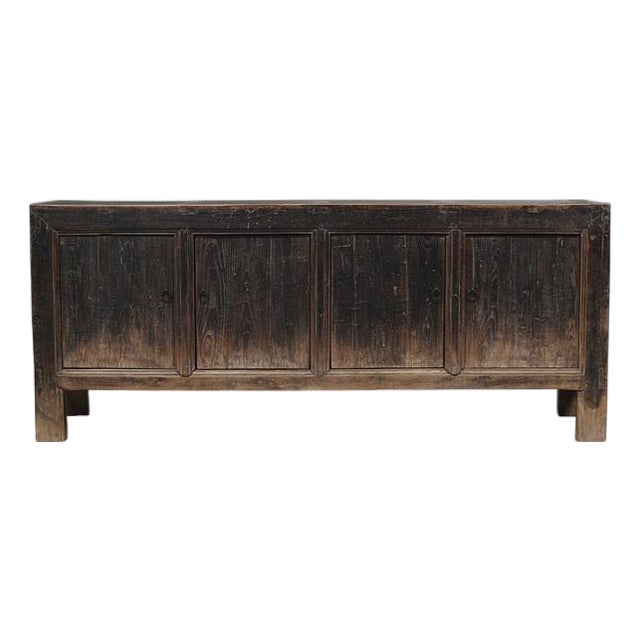 Vintage Reclaimed Wood Sideboard Cabinet 25 For Sale