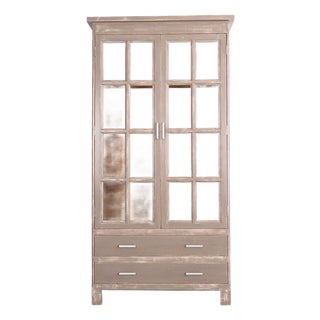 Danish Oak Showcase, 1980s For Sale