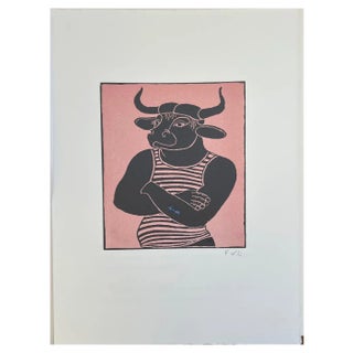 François-Xavier Lalanne, Minotaure, 2005, Etching For Sale