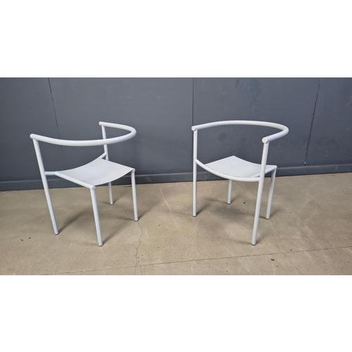 Vintage Von Vogelsang Chairs by Starck for Driade, 1980s, Set of 4 For Sale - Image 3 of 14