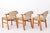 Danish Teak Dining Chairs with Beige Upholstery by Schou Andersen Møbelfabrik, 1970s, Set of 4 For Sale - Image 4 of 12