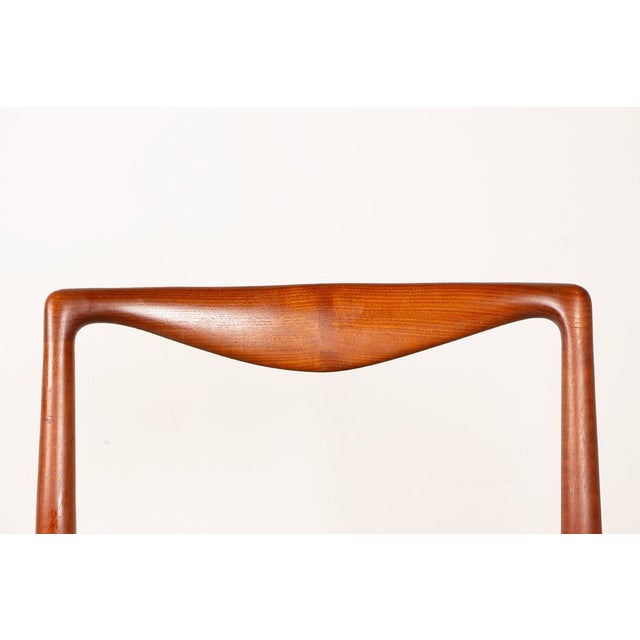 Danish Teak and Skai Chairs by Lyngfeldt Larsen for Soren Willadsen Mobelfabrik, 1960s, Set of 2 For Sale - Image 3 of 18