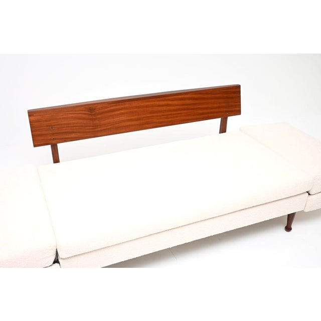 Wood Vintage Sofa Bed from Greaves & Thomas, 1960 For Sale - Image 7 of 10
