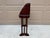 Vintage Federal Mahogany Library Book Stand With Pull-Out Drink Trays For Sale - Image 13 of 15