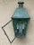 Single Vintage Wall Hanging Copper Lantern For Sale - Image 10 of 12