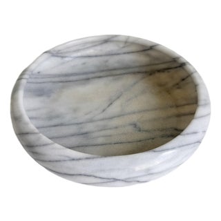 Vintage Marble Vide Poche Catchall Bowl For Sale