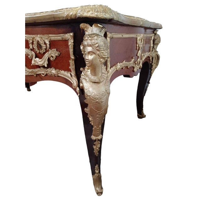 1920s Louis XV Bureau Desk For Sale In Houston - Image 6 of 7