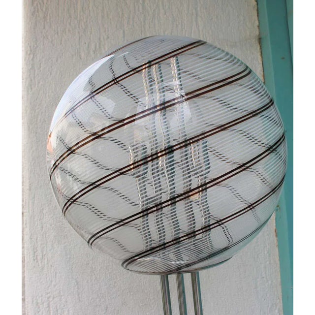 1970s Floor Lamp Massimo and Lella Vignelli in the style of Venini, circa 1970 For Sale - Image 5 of 8