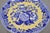 Mid 20th Century Spode 13" Garden Collection Flowers Poppy Blue Yellow Platter Dinner Plate, Each For Sale In Philadelphia - Image 6 of 9