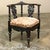 Antique 19th Century Italian Renaissance Revival Corner Armchair For Sale - Image 4 of 16