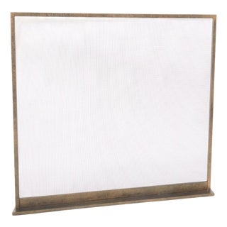 Aged Gold Jackson Fireplace Screen For Sale
