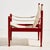 Set of Model 30 Safari Lounge Chair and Ottoman by Erik Wørts for Niels Eilersen, 1960s For Sale - Image 4 of 18