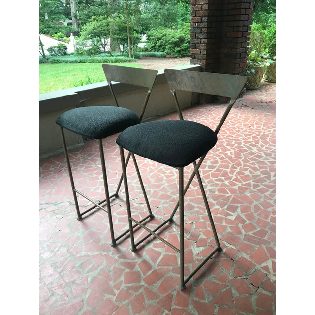 Vintage Modern Shaver Howard Bar Stools a Pair Chairish