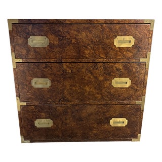 Vintage Campaign Style Dresser For Sale