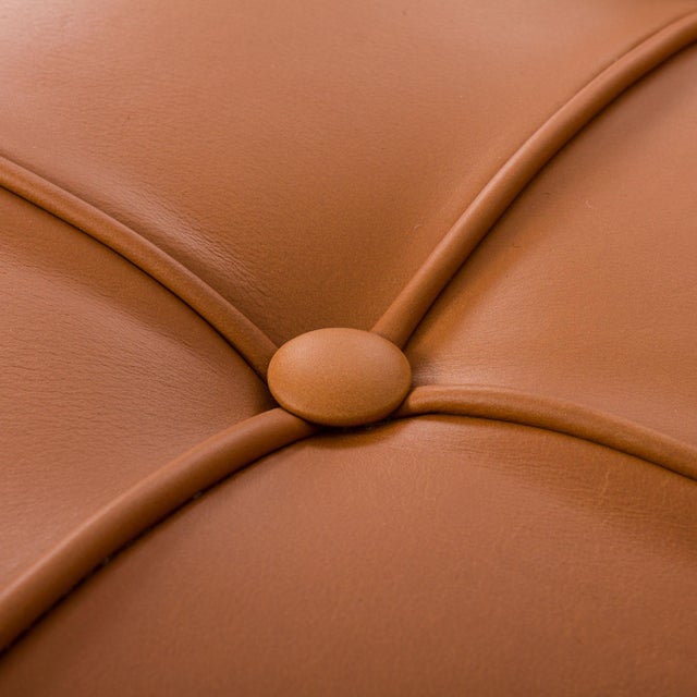 Set of Teak Lounge Chairs in Aniline Cognac Leather for Cado by Grete Jalk, Denmark, 1960s For Sale - Image 14 of 18