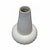Art Deco Hand-Crafted Thai Ceramic Vase, White Glaze, For Sale - Image 3 of 11