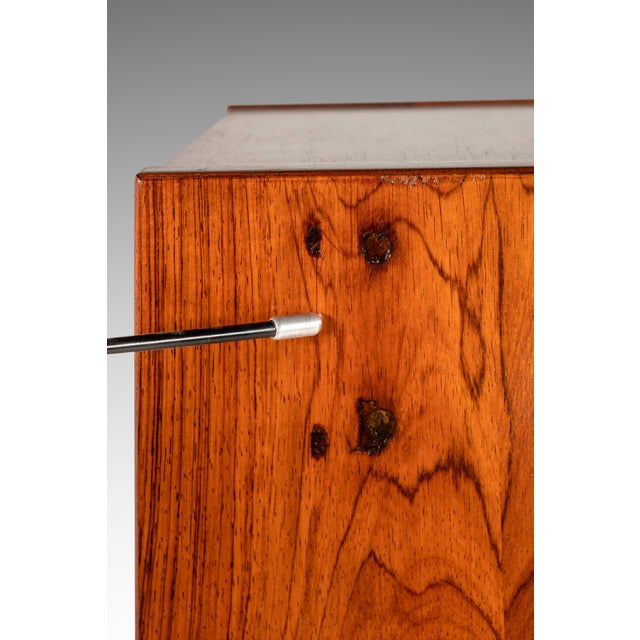 Danish Mid-Century Modern Free-Standing Bookshelf in Rosewood Attributed to Ejvind Johansson, Denmark, C. 1960s For Sale - Image 18 of 18