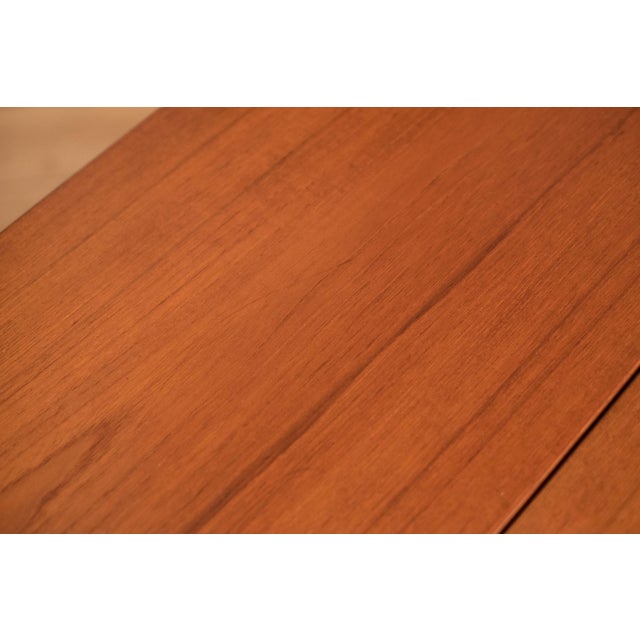 Vintage Danish Teak Drop Leaf Extension Dining Table by Borge Mogensen For Sale - Image 13 of 18