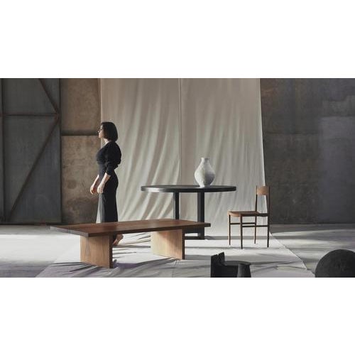 Oak Cosmos Table by Obstacles For Sale - Image 6 of 7