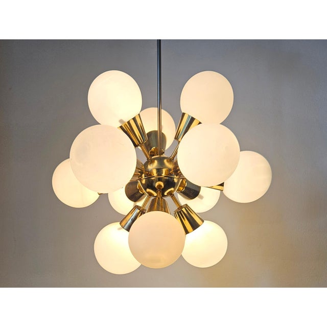 Mid-Century Sputnik Chandelier from Kamenicky Senov, 1970s For Sale - Image 10 of 15
