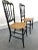 Brown Set of Chiavari Chairs from Gasparini Chairs, Italy For Sale - Image 8 of 12