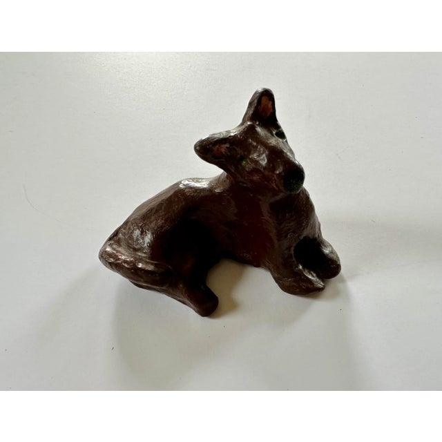 Vintage Clay Dog For Sale - Image 4 of 4
