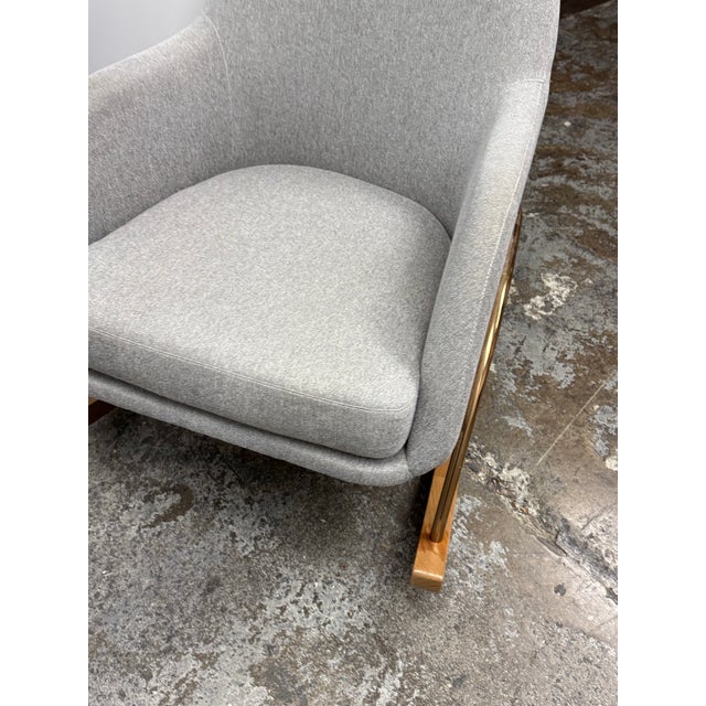 Gray Monte Design Jackson Rocker For Sale - Image 8 of 12