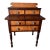 19th Century Country Sheraton Cherry &. Maple Work Table For Sale