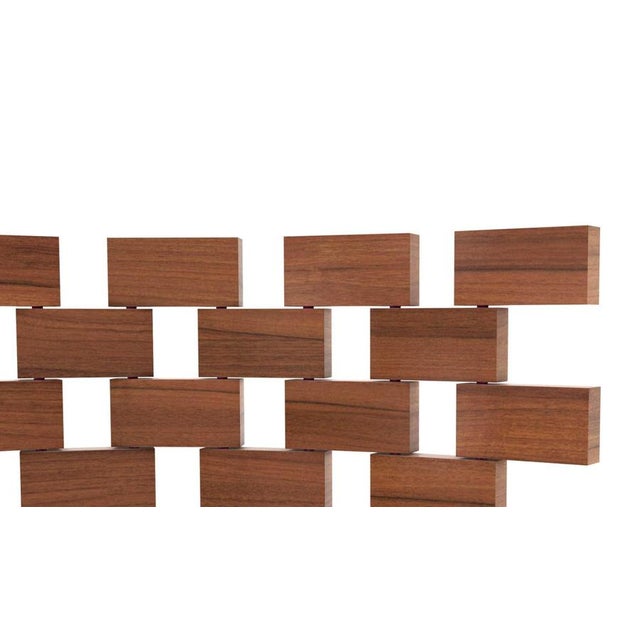 Ambassade Screen in Canaletto Walnut by Charlotte Perriand For Sale - Image 6 of 13