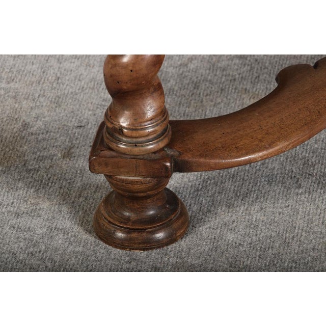 Small Antique Baroque Side Table in Walnut, 1800 For Sale - Image 9 of 18