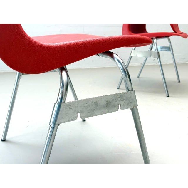 Vintage Stacking Chair from Lübke, 1970s For Sale - Image 14 of 18