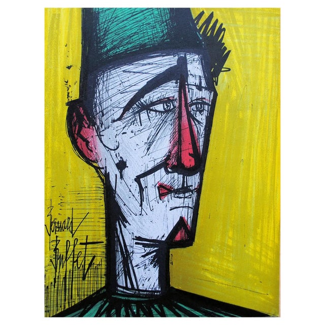 Bernard Buffet, Jojo the Clown, Original Lithograph For Sale