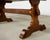 Monumental Country French Oak Farmhouse Triple Pedestal Dining Table For Sale - Image 17 of 18