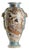 Ceramic Satsuma Vase with Rich Gold Highlights For Sale