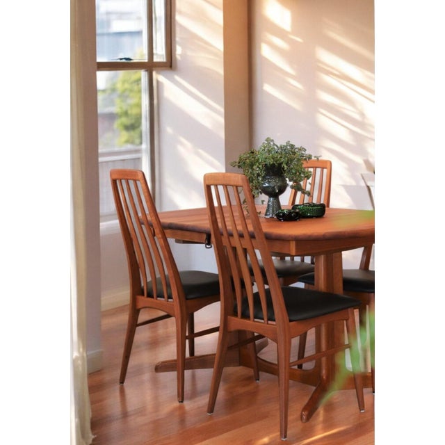 Eva Chair in Teak with Leather by Niels Kofoed for Koefoeds Møbelfabrik, 1960s For Sale - Image 13 of 18