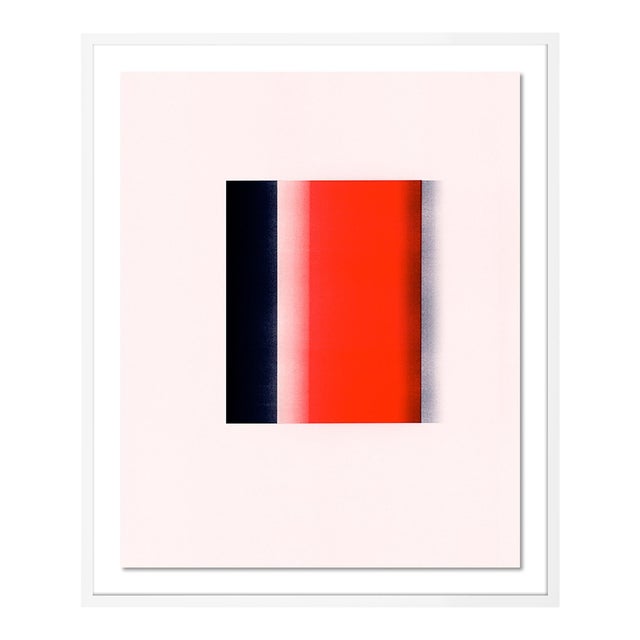 Color Form C by David Grey, Art Print in White Frame, Large For Sale