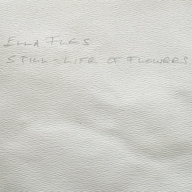 Traditional 'Still Life of Alstromeria' by Gladys Fies, California Woman Artist, Society of Watercolor Artists For Sale - Image 3 of 4