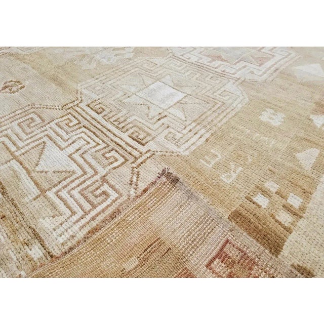 1960s Turkish Oushak Rug For Sale - Image 4 of 6