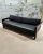Brazilian Rosewood Sofa Black Leather, 1960 For Sale - Image 4 of 12