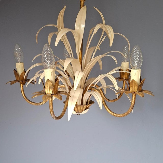 1960s French Chandelier in the style of Coco Chanel, 1960s For Sale - Image 5 of 7